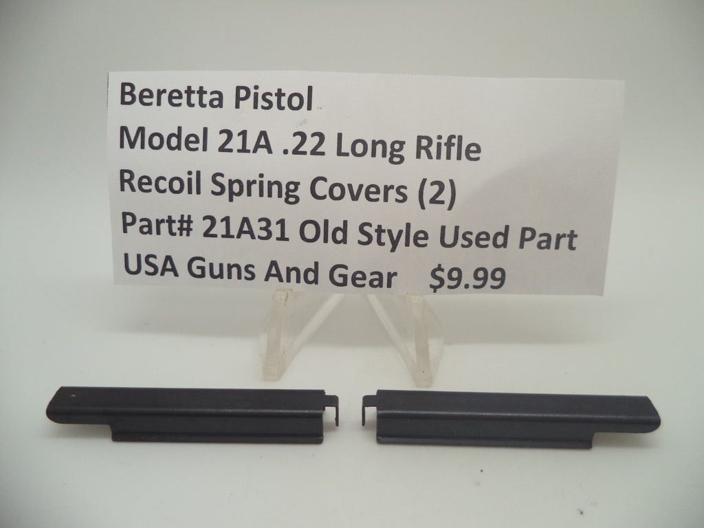 21A31 Beretta Pistol Model 21A .22 L.R Recoil Spring Covers