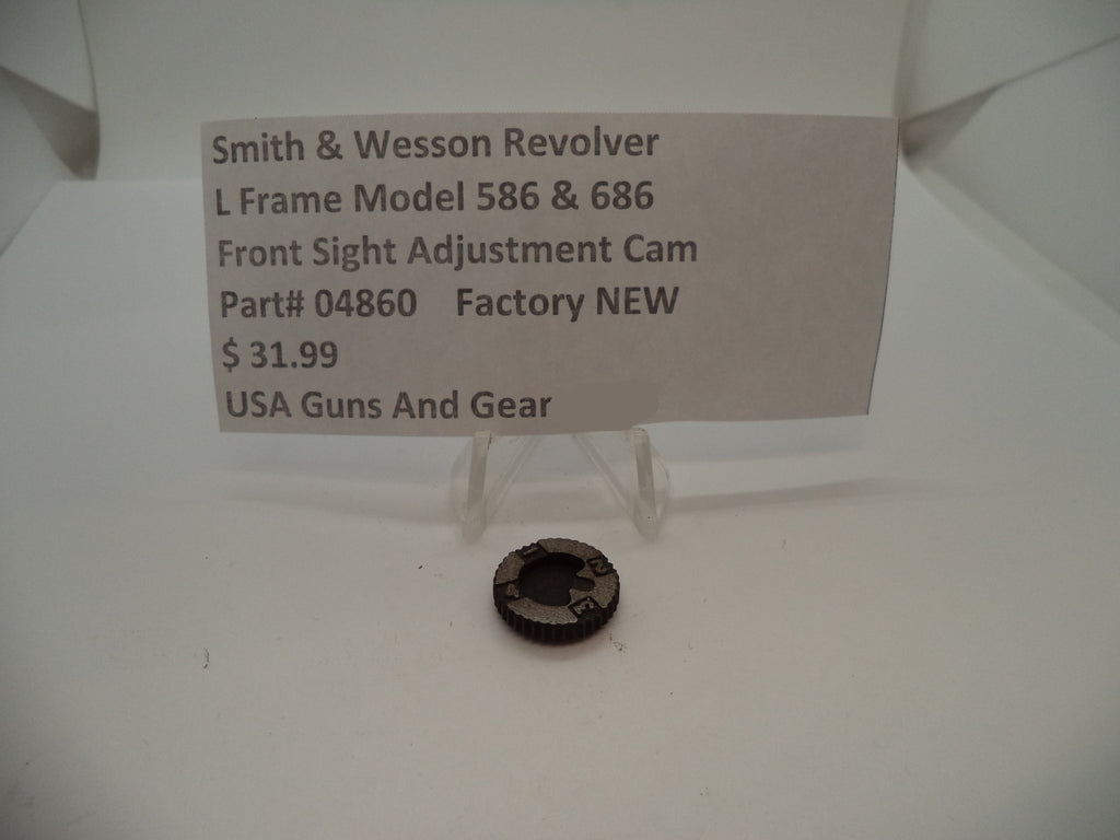 S&W L N Frame Model 586 & 686 29-3 Front Sight Adjustment Cam 048600000