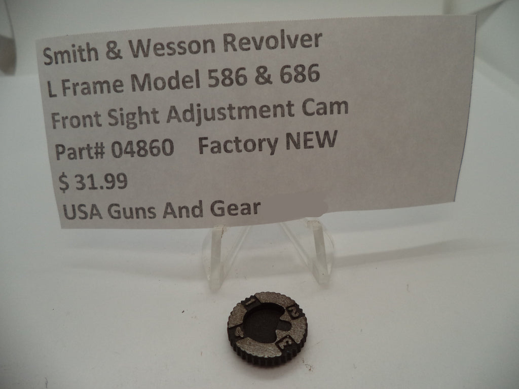 S&W L N Frame Model 586 & 686 29-3 Front Sight Adjustment Cam 048600000