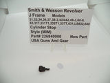 226840000 Smith & Wesson J Frame Revolver Cylinder Stop New Style (MIM)