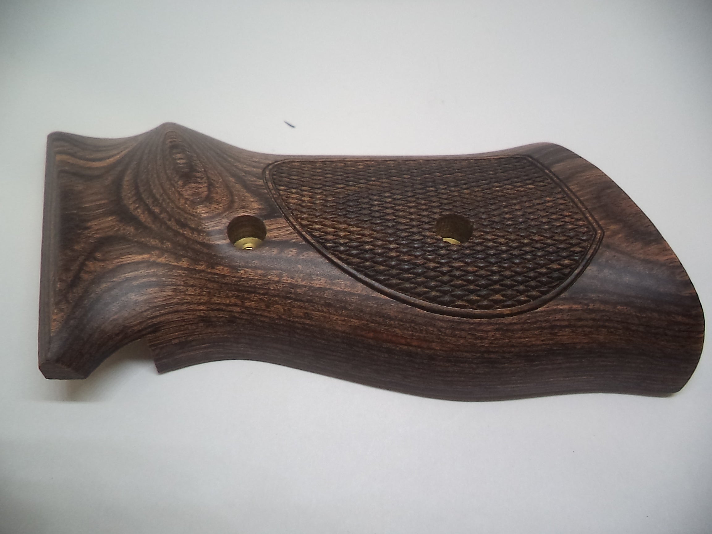 310380000 Smith & Wesson Model 41 .22 Auto Grips Checkered Hardwood New