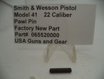 065520000 Smith & Wesson Pistol Model 41 Pawl Pin .22 Caliber Factory New Part