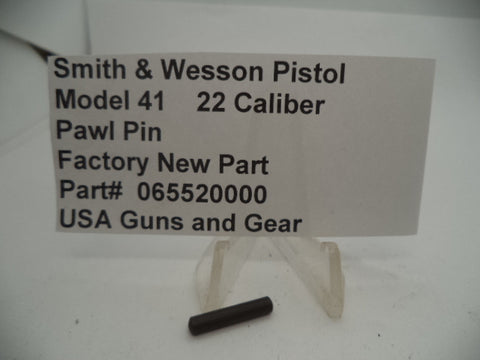 065520000 Smith & Wesson Pistol Model 41 Pawl Pin .22 Caliber Factory New Part