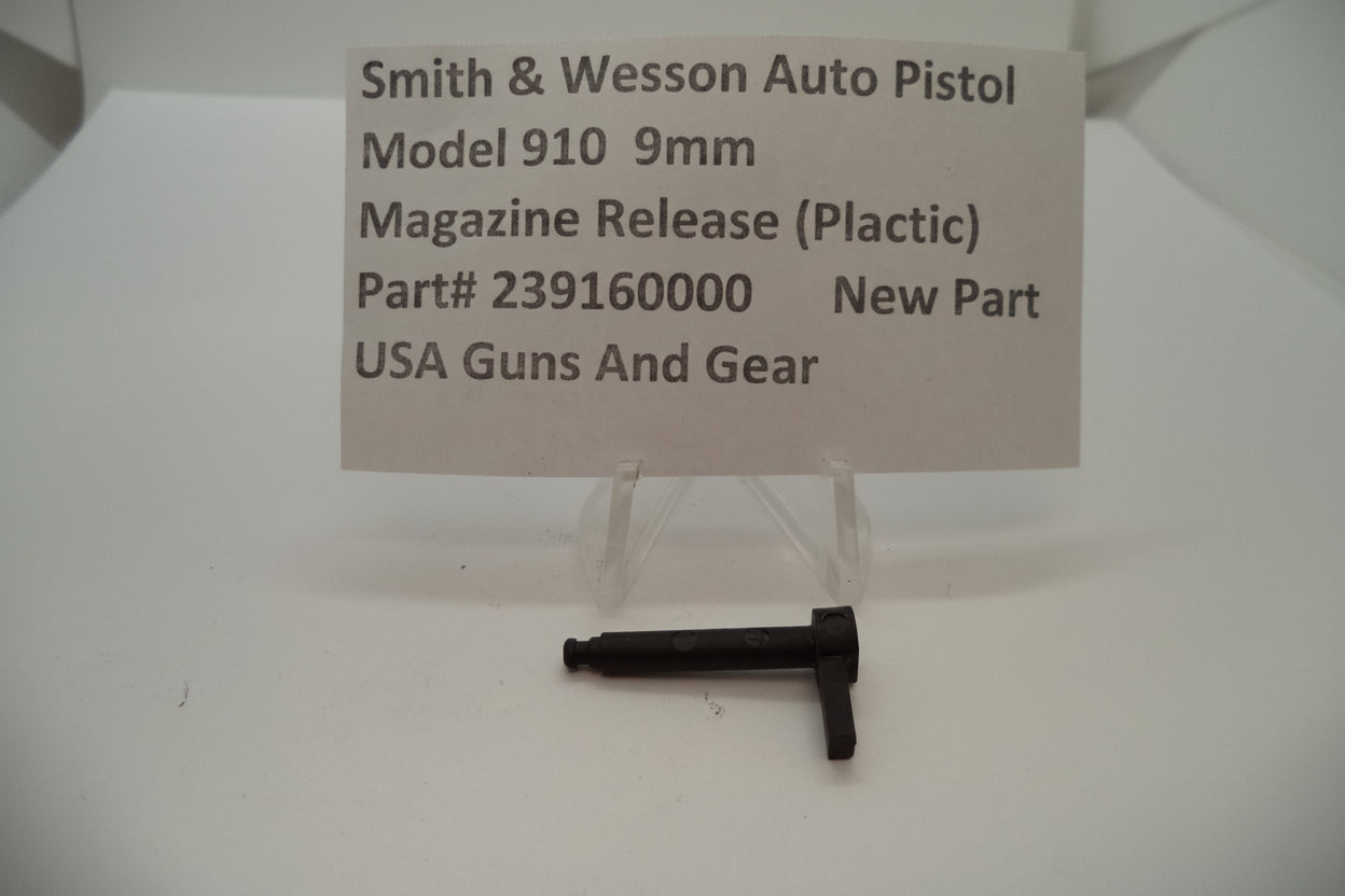 S&W Magazine Release 239160000 - Model 910 9mm Plastic Factory New