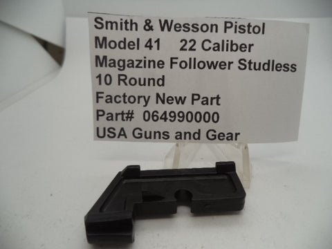064990000 S&W Model 41 Magazine Follower Studless 10 Round .22