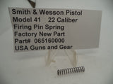 065160000 Smith & Wesson Model 41 Firing Pin Spring  .22 Caliber New