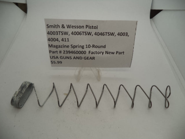 S & W Models 4003TSW, 4006TSW, 4046TSW, 4003, 4004, 411 Magazine Spring 239460000