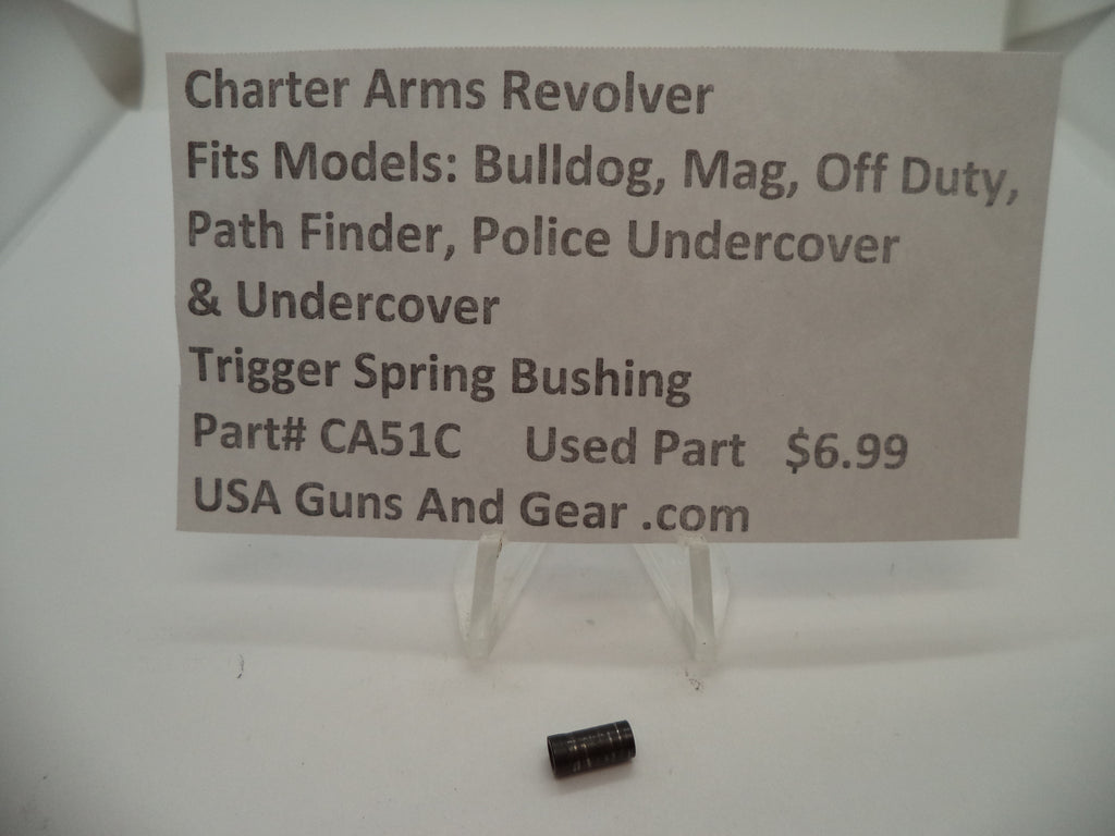 CA51E Charter Arms Revolver Fits Several Models Used Trigger Spring Bushing