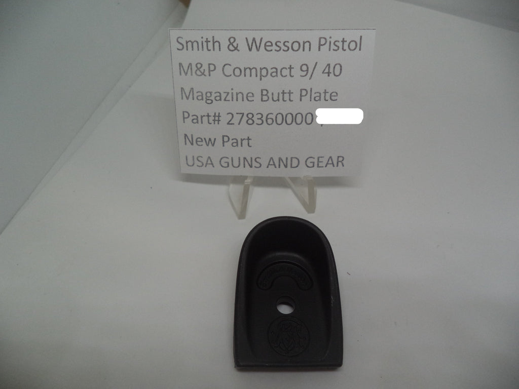 Smith & Wesson M&P Compact Magazine Buttplate 9mm/40 278360000