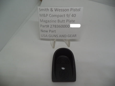 278360000 Smith & Wesson M&P Compact  9/40 Magazine Buttplate
