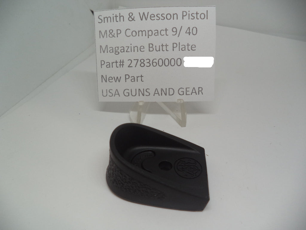 Smith & Wesson M&P Compact Magazine Buttplate 9mm/40 278360000