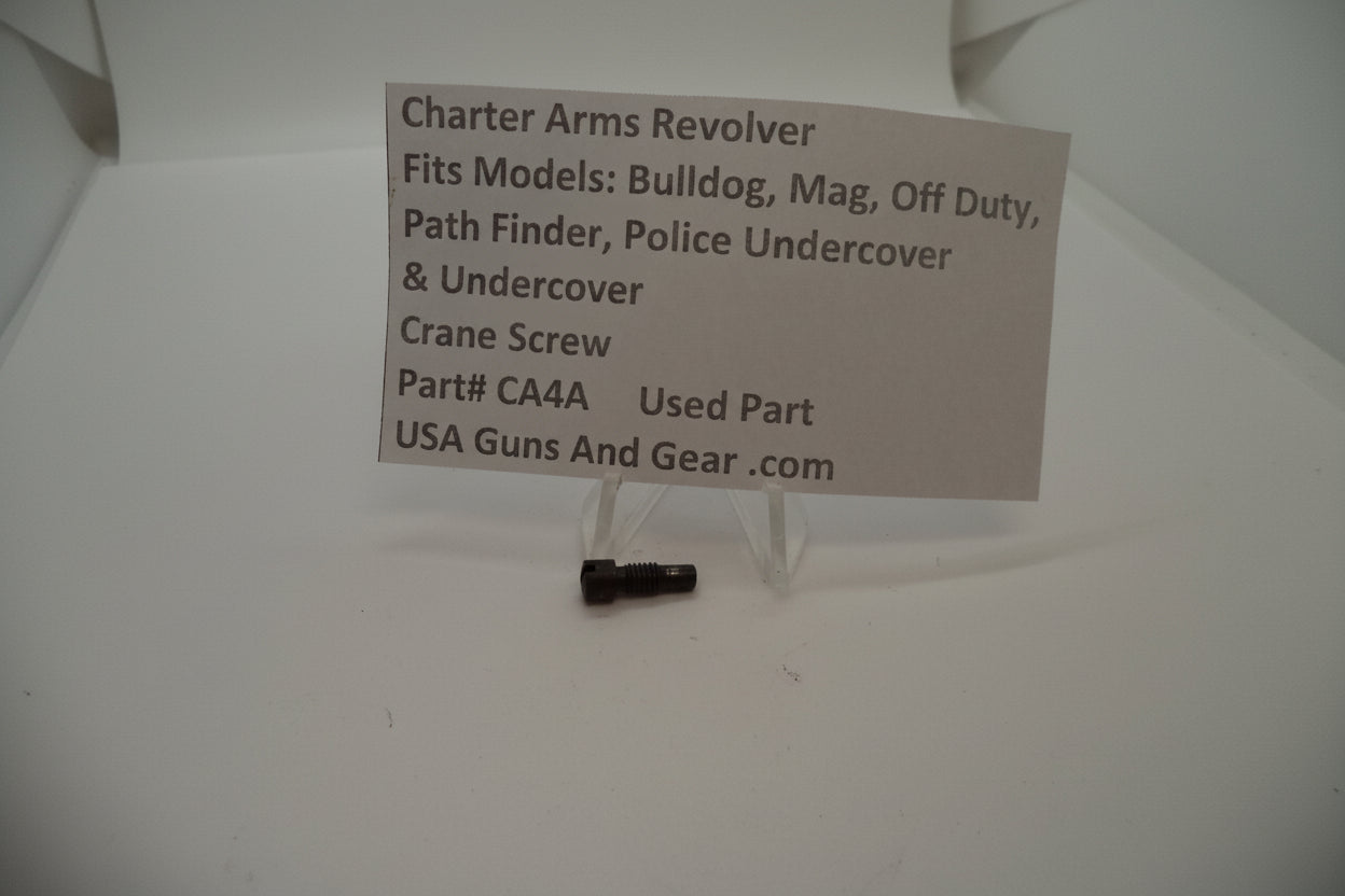 Charter Arms Revolver Fits Several Models Crane Screw Used CA4A