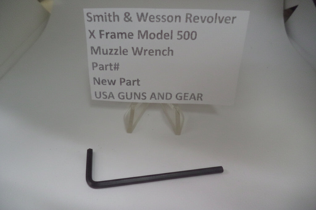 Smith & Wesson Revolver X Frame Model 500 Muzzle Wrench Factory New 295640000