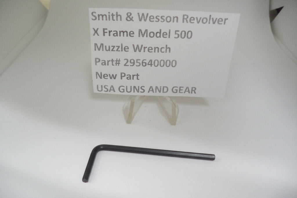 Smith & Wesson Revolver X Frame Model 500 Muzzle Wrench Factory New 295640000