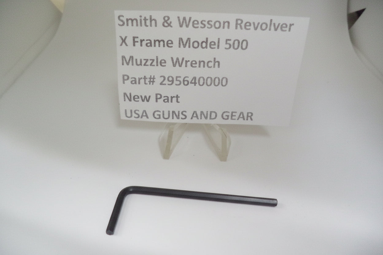 Smith & Wesson Revolver X Frame Model 500 Muzzle Wrench Factory New 295640000