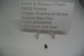 Smith & Wesson SW22 Victory Trigger Overtravel Screw displayed on a white background with a price tag indicating $5.99 for USA guns and gear.