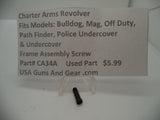 CA34C Charter Arms Revolver Fits Several Models Used Frame Assembly Screw