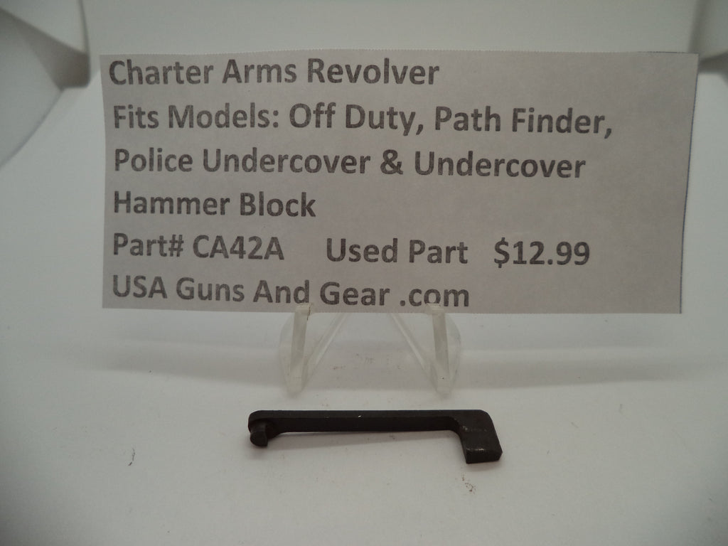 CA42A Charter Arms Revolver Fits Several Models Used Hammer Block
