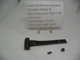 16162 Smith & Wesson Revolver K Frame Model 16 Rear Adjustable Sight 1.95"
