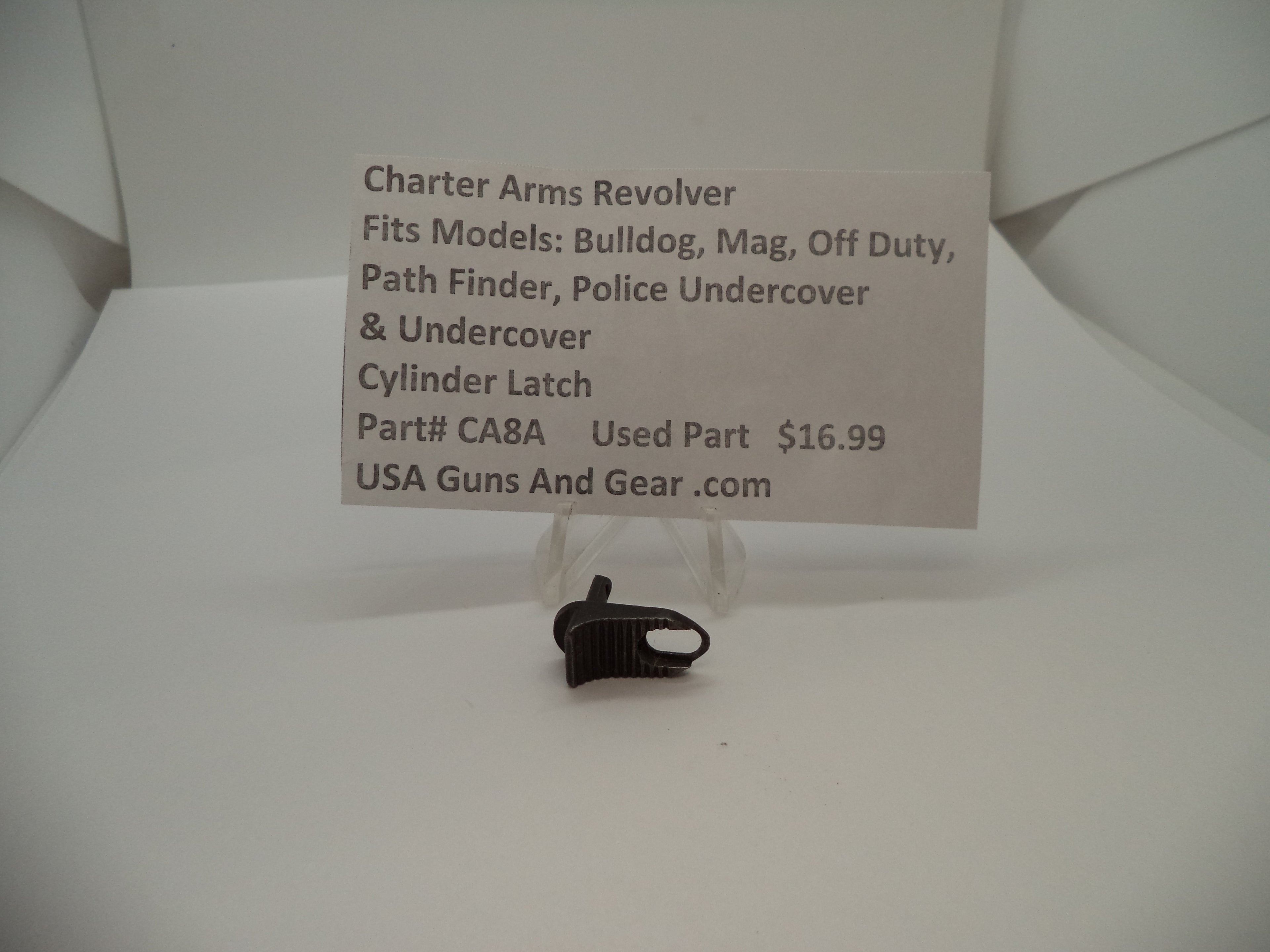 CA8D Charter Arms Revolver Fits Several Models Used Cylinder Latch