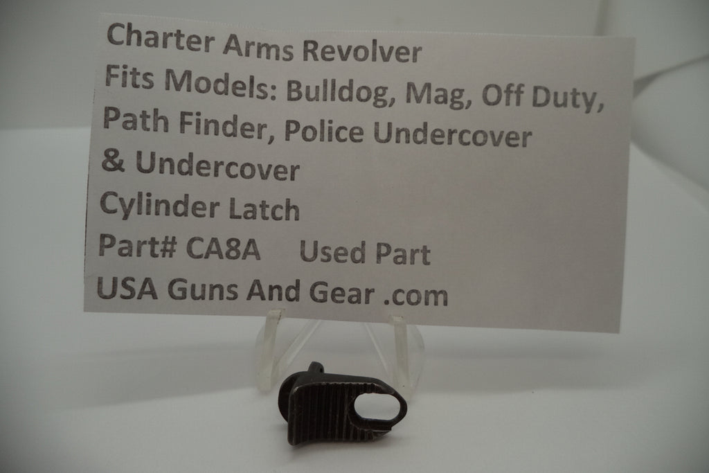 Charter Arms Revolver Fits Several Models Cylinder Latch Used CA8B
