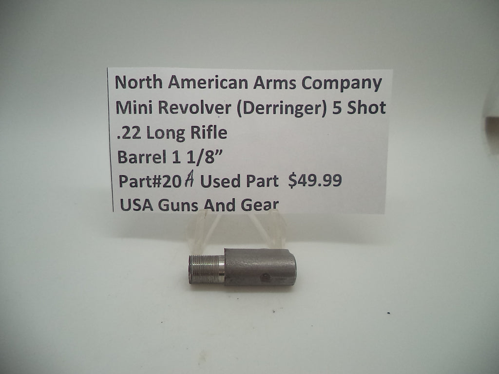 20A North American Arms Mini Revolver 5 Shot 1 1/8" Barrel Used .22 Long Rifle