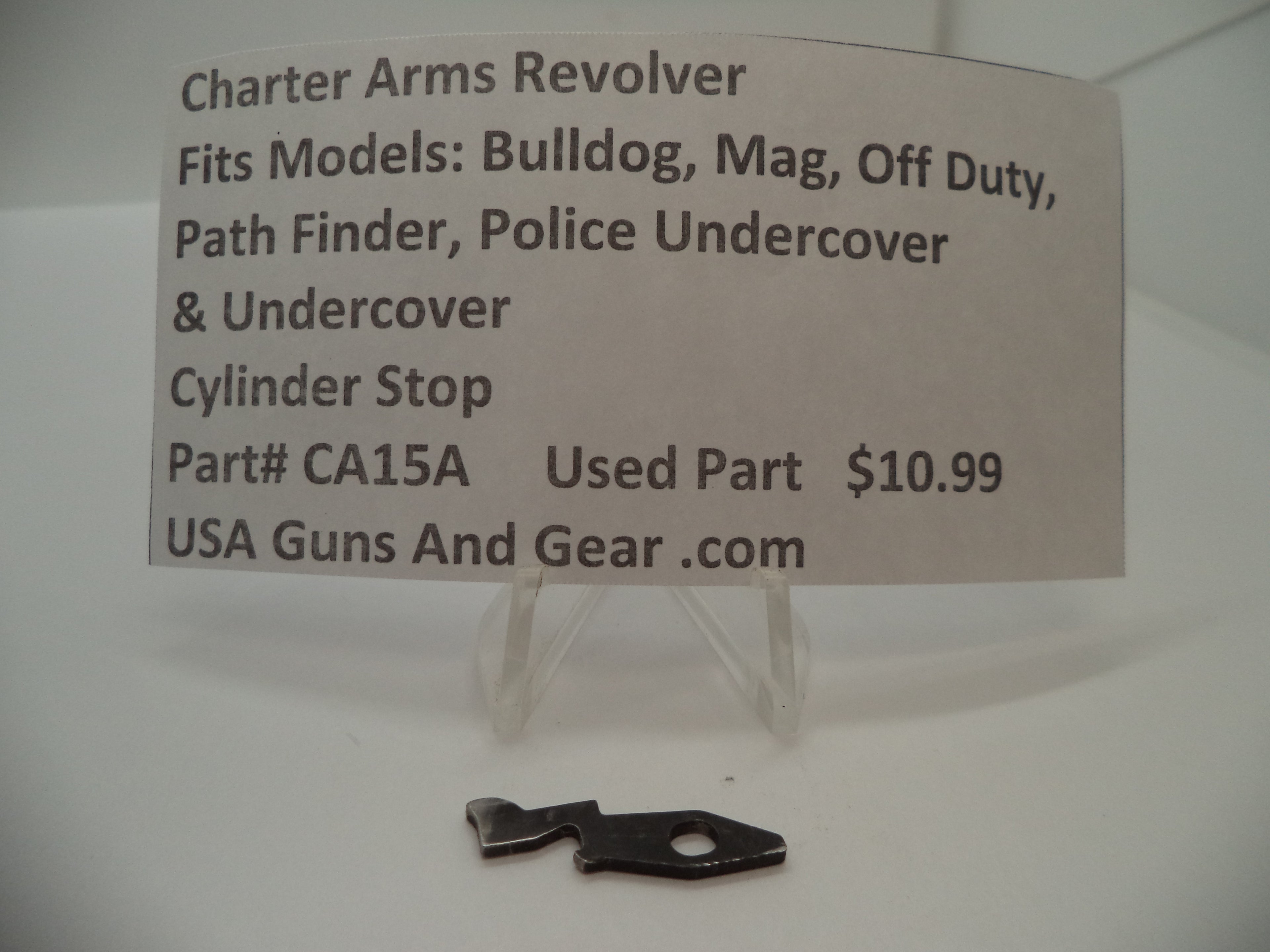 CA15B Charter Arms Revolver Fits Several Models Used Cylinder Stop