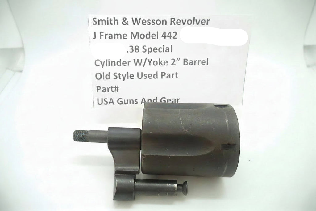 Smith & Wesson J Frame Model 442 Cylinder Assembly .38 Special Used - Part 44261A