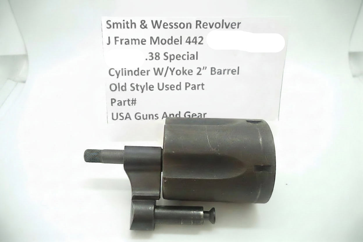 Smith & Wesson J Frame Model 442 Cylinder Assembly .38 Special Used - Part 44261A