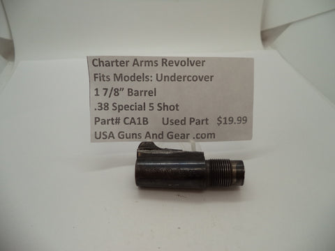 CA1B Charter Arms Revolver Model Undercover Used 1 7/8" Barrel .38 Special