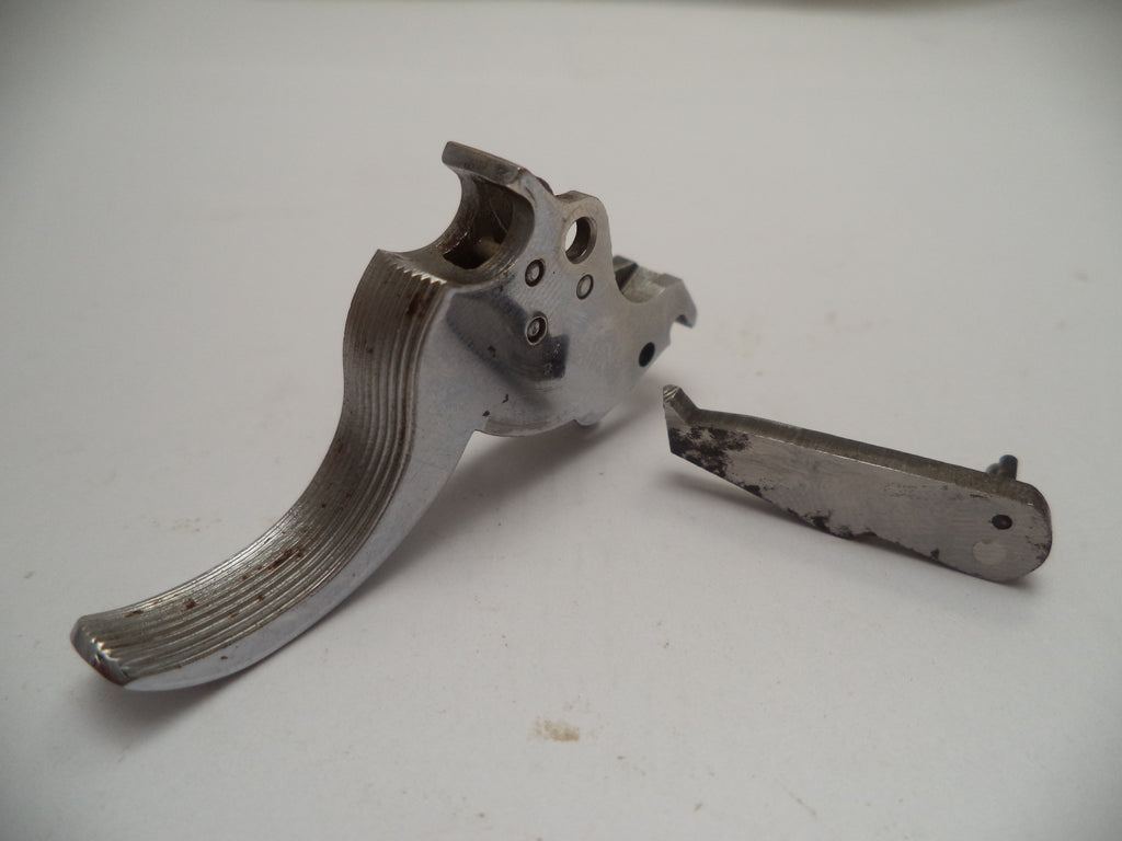 KN15186 Smith & Wesson K Frame Model 15 .265" Trigger Nickel Used .38 Special