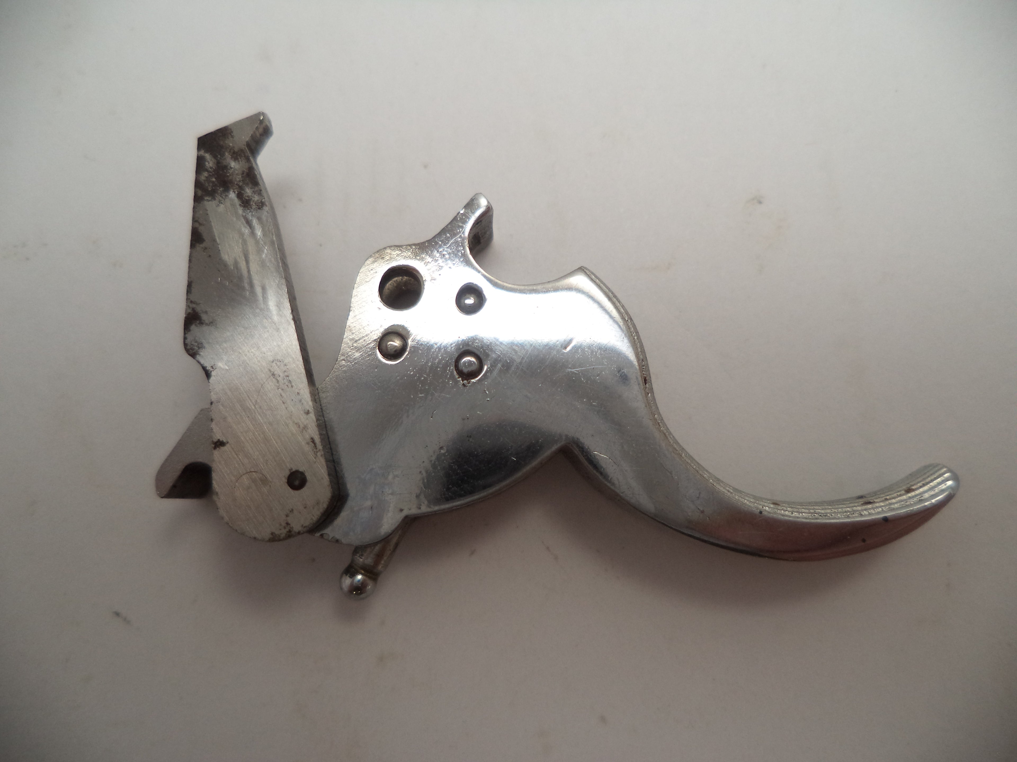 KN15186 Smith & Wesson K Frame Model 15 .265" Trigger Nickel Used .38 Special