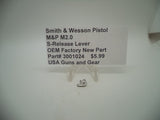 3001024 Smith & Wesson Pistol M&P M2.0 Release Lever Factory New Part