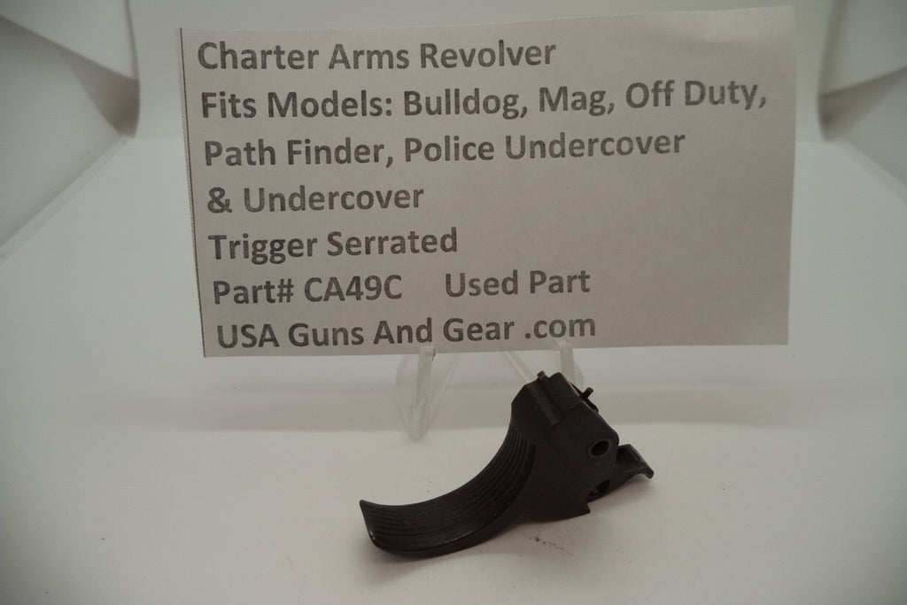 Charter Arms Revolver Fits Several Models Serrated Trigger Used CA49C