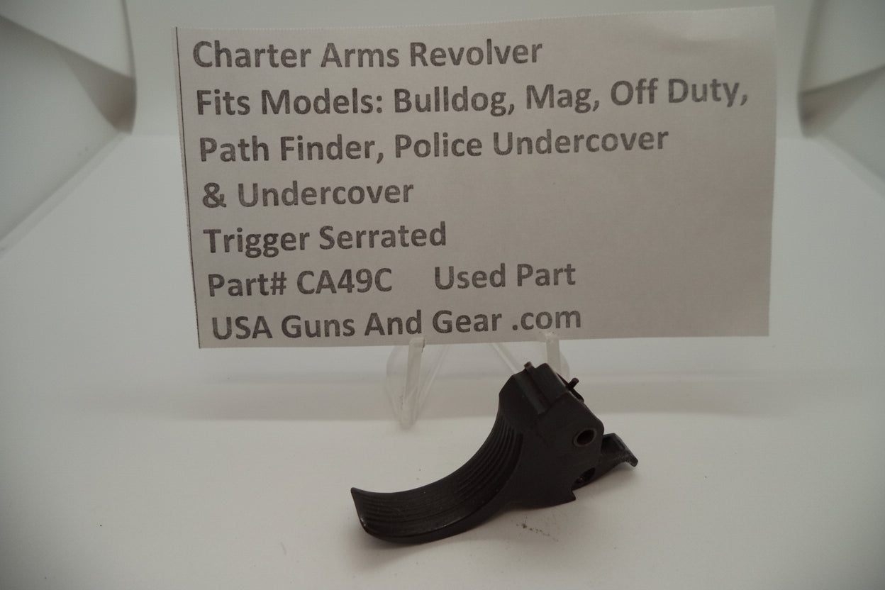 Charter Arms Revolver Fits Several Models Serrated Trigger Used CA49C
