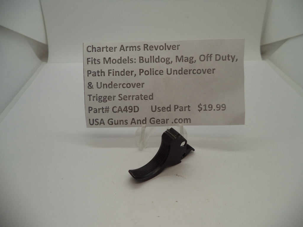 CA49D Charter Arms Revolver Fits Several Models Used Serrated Trigger