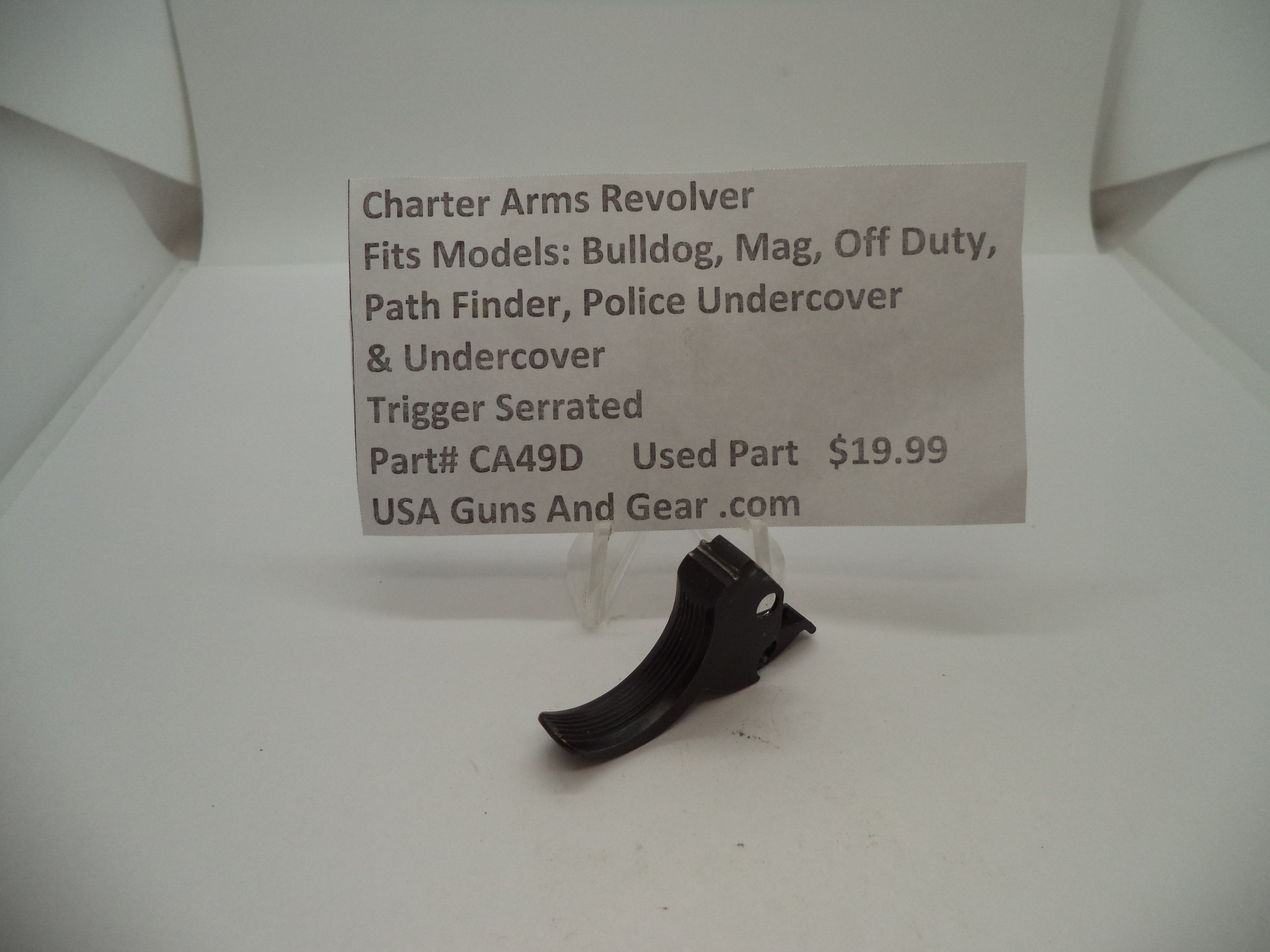 CA49D Charter Arms Revolver Fits Several Models Used Serrated Trigger