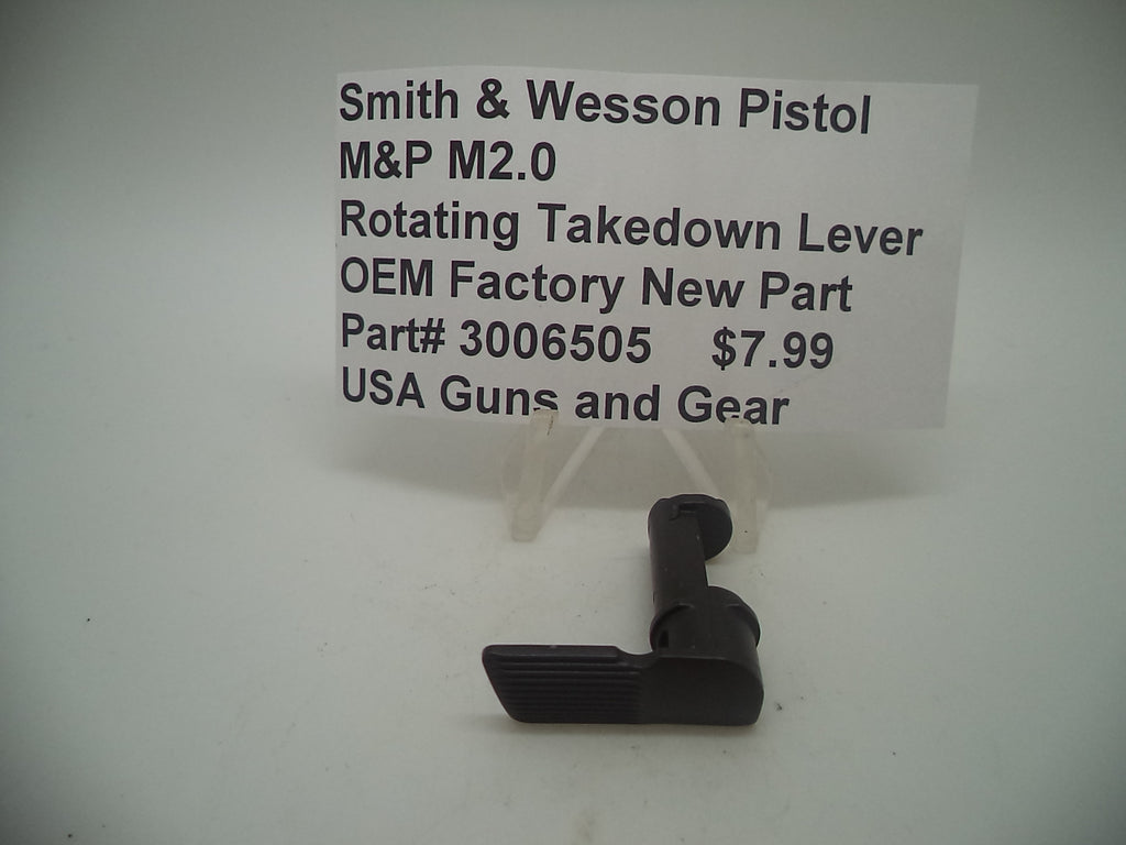 S&W M&P M2.0 Rotating Takedown Lever 9mm/40/45/10mm | OEM 3006505