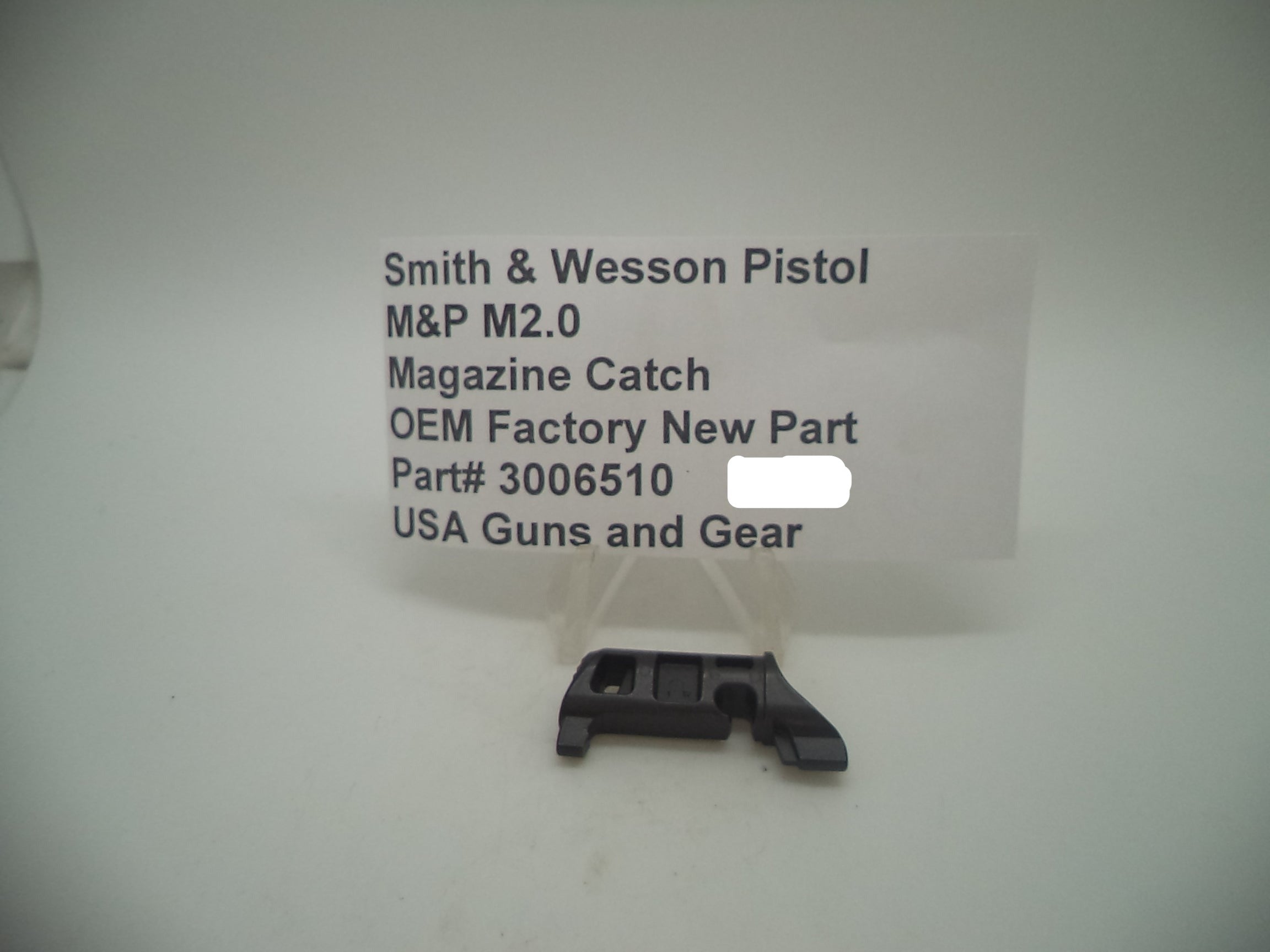 S&W M&P M2.0 Magazine Catch 9mm/40/45 | OEM 3006510