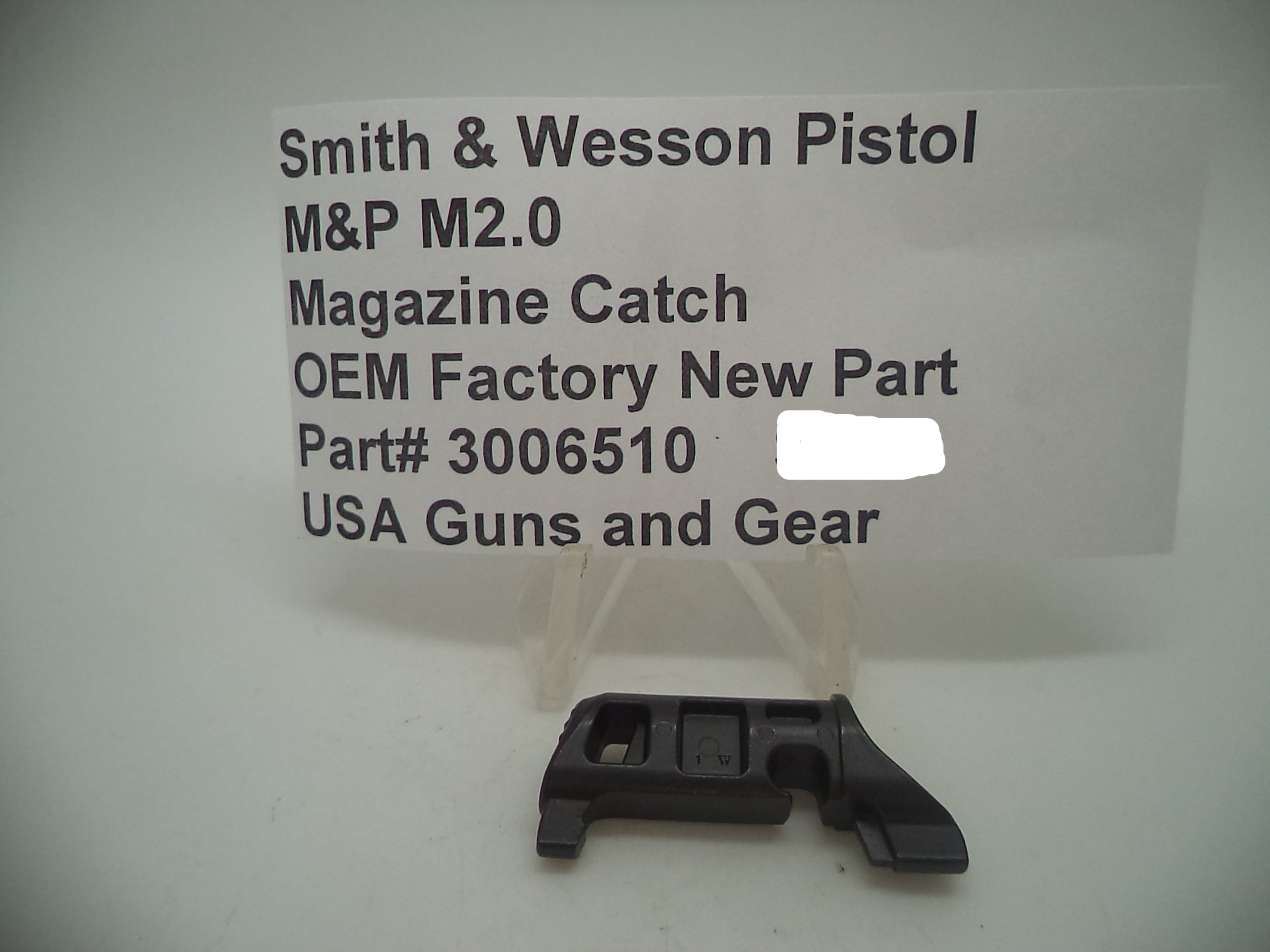 S&W M&P M2.0 Magazine Catch 9mm/40/45 | OEM 3006510