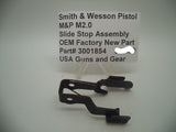 3001854 Smith & Wesson Pistol M&P M2.0 Slide Stop Assembly Factory New Part
