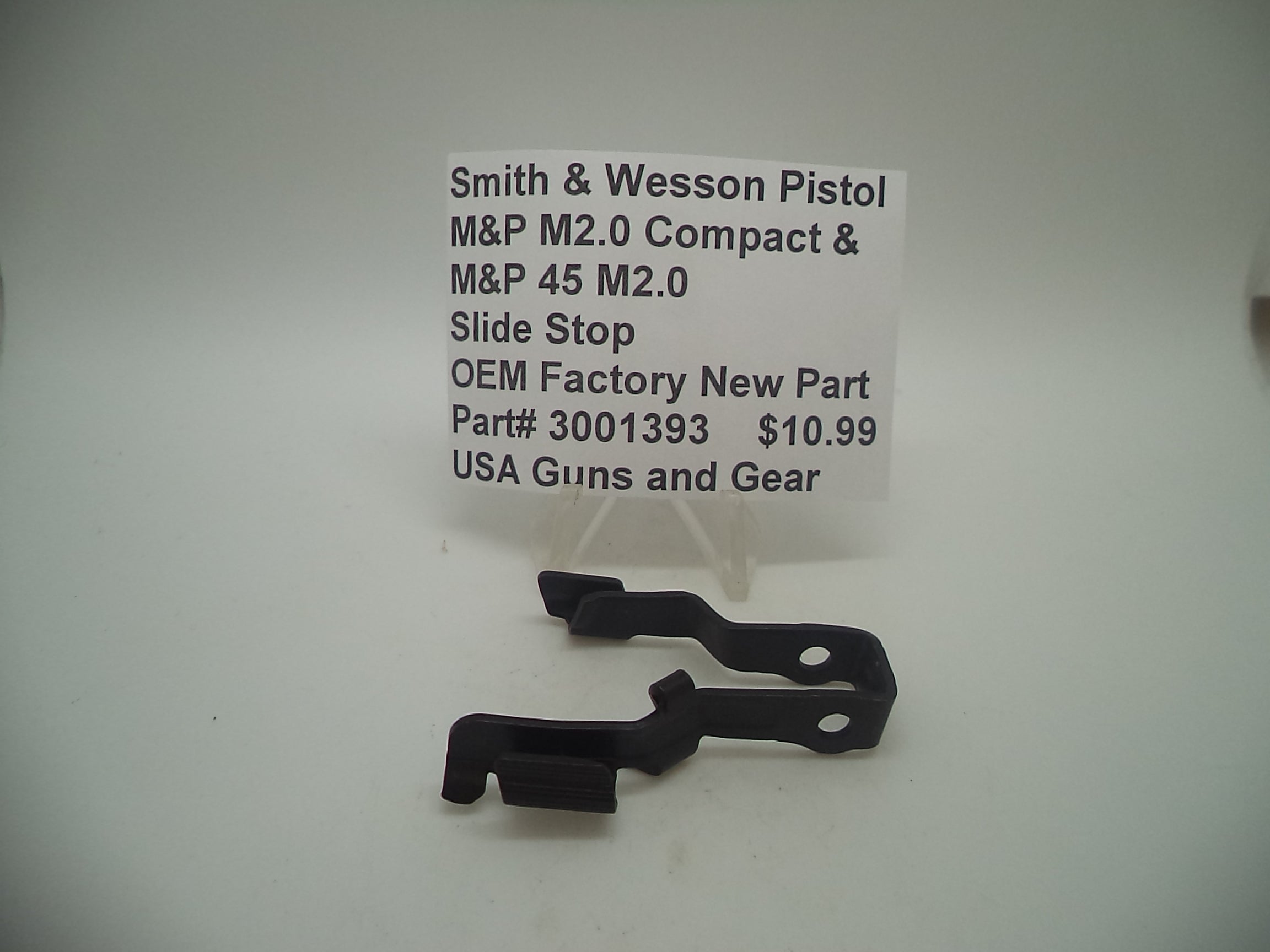 Smith & Wesson Pistol M&P Bodyguard 380 Slide Assembly Used Part 3800A