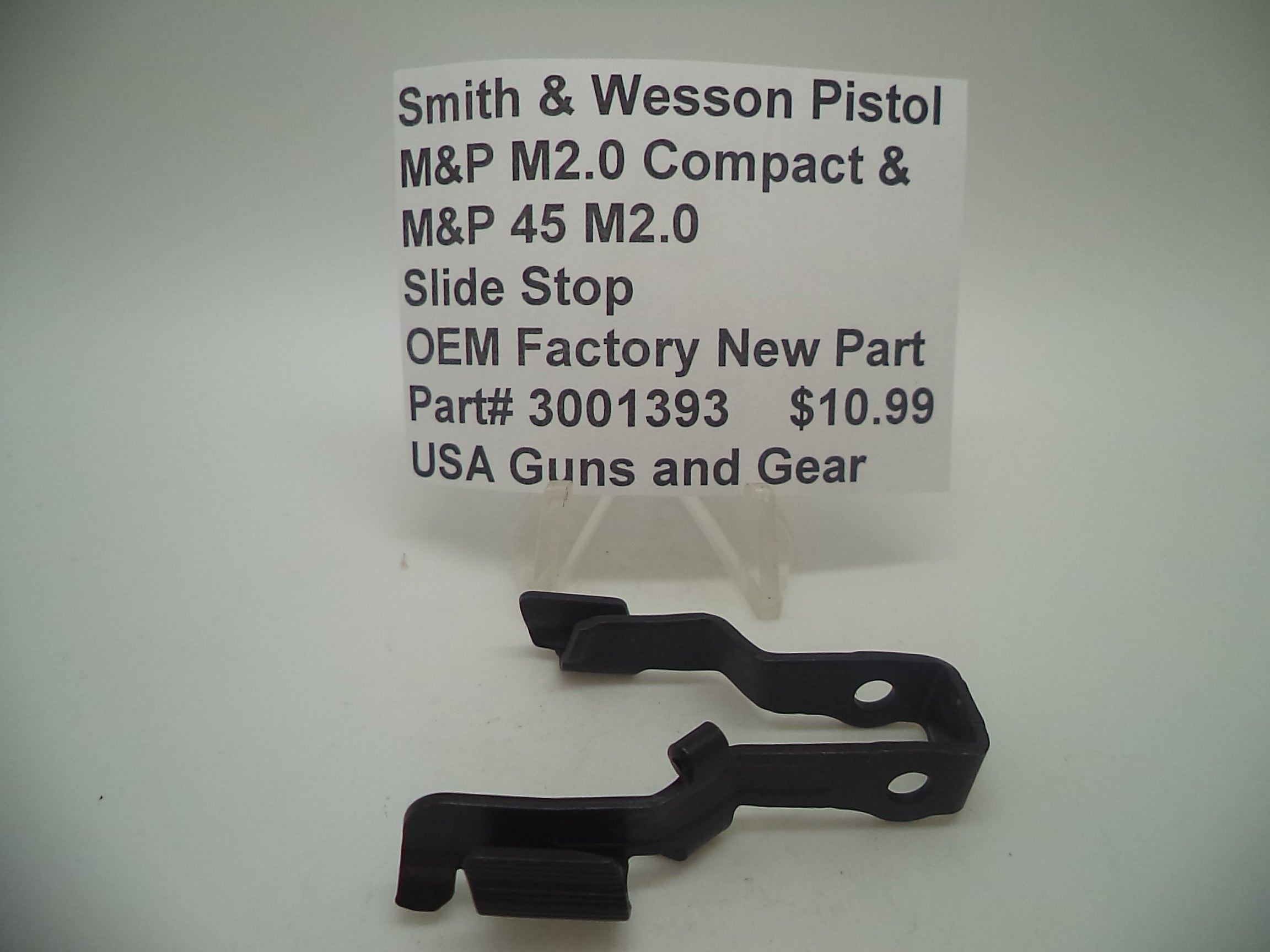 Smith & Wesson Pistol M&P Bodyguard 380 Slide Assembly Used Part 3800A