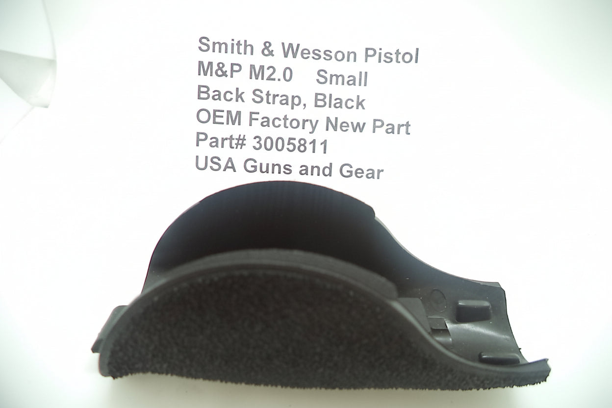 3005811 Smith & Wesson Pistol M&P M2.0 Small Back Strap Black
