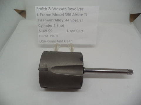 396Tl Smith & Wesson L Frame Model 396 Used Cylinder .44 Special Titanium Alloy