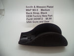3005812 Smith & Wesson Pistol M&P M2.0 Medium Back Strap Black Factory New Part