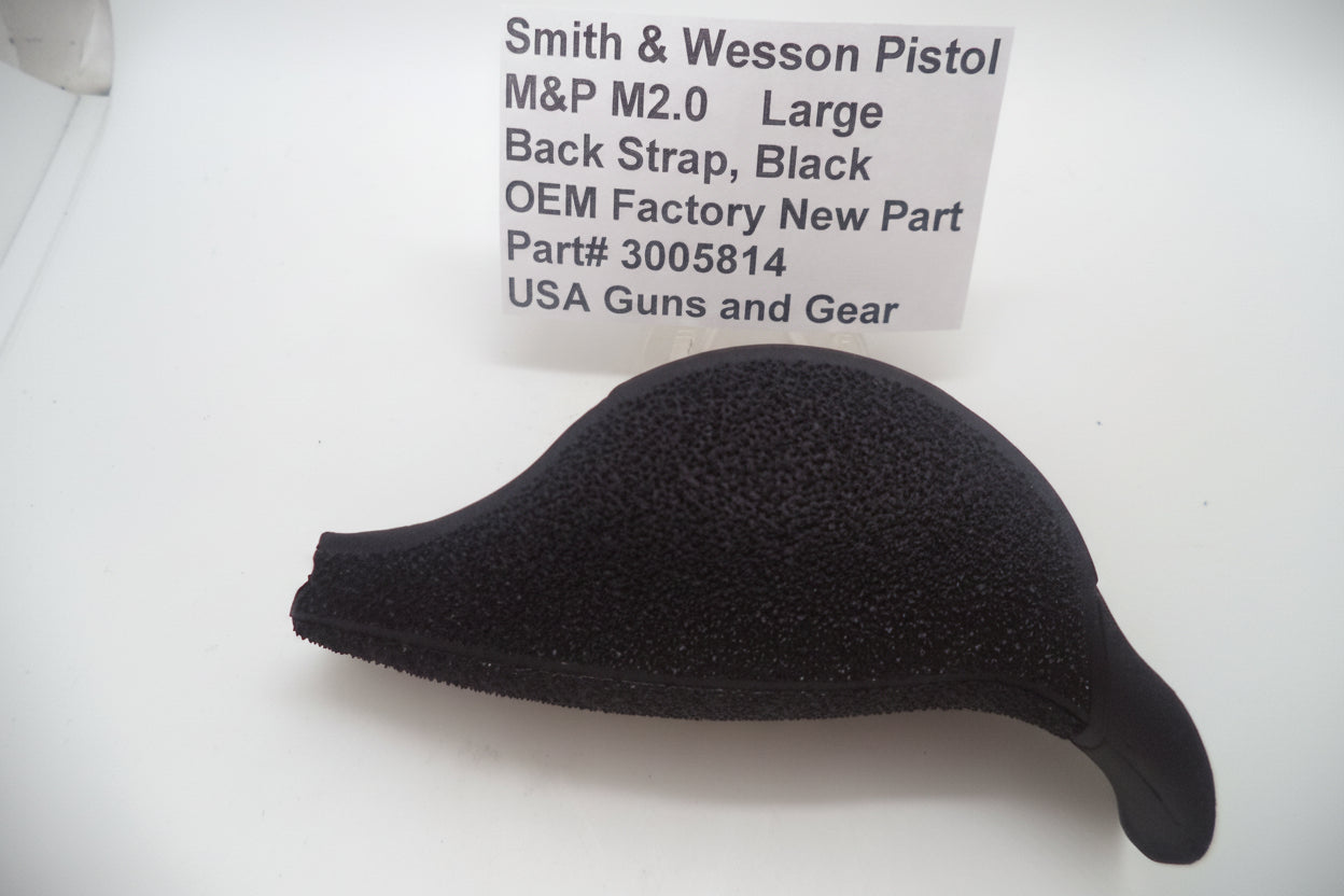 Smith & Wesson M&P M2.0 Full Size Large Backstrap Black OEM Factory New - 3005814