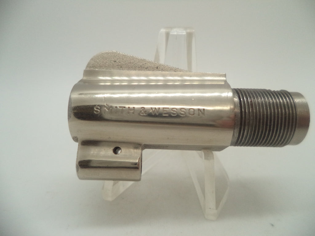 JB383 Smith & Wesson Revolver J Frame Model 38 Nickel Plated 2" Barrel Used