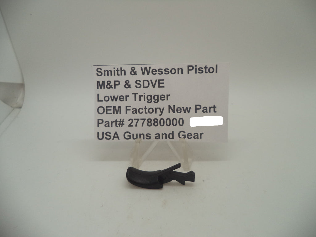 Smith & Wesson M&P/SDVE Lower Trigger 9mm/40/45 | OEM 277880000