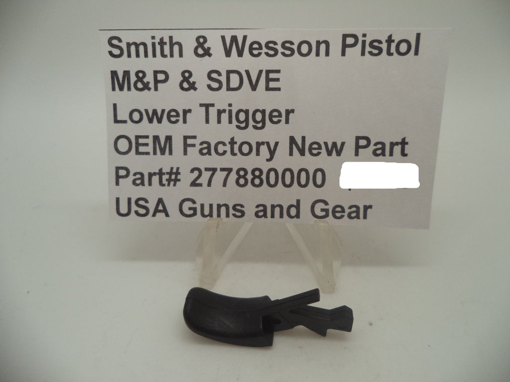 Smith & Wesson M&P/SDVE Lower Trigger 9mm/40/45 | OEM 277880000